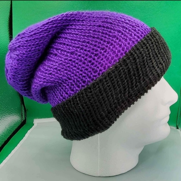 double layered winter slouchy - Picture 3 of 4